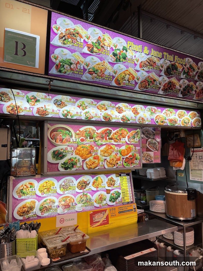 Thai Food Stall Interior