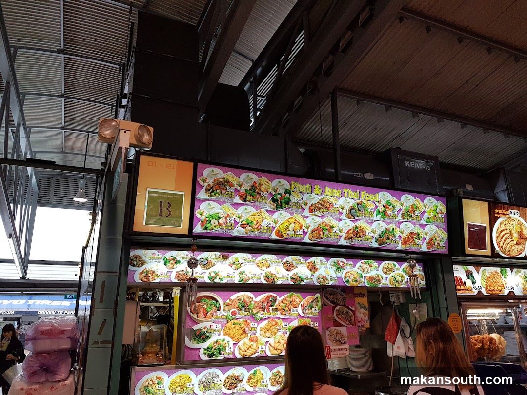 Food Stall Interior View