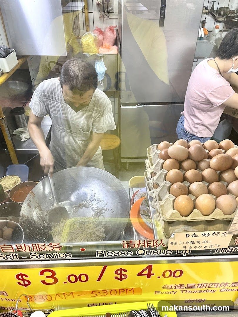 Food Stall Interior View