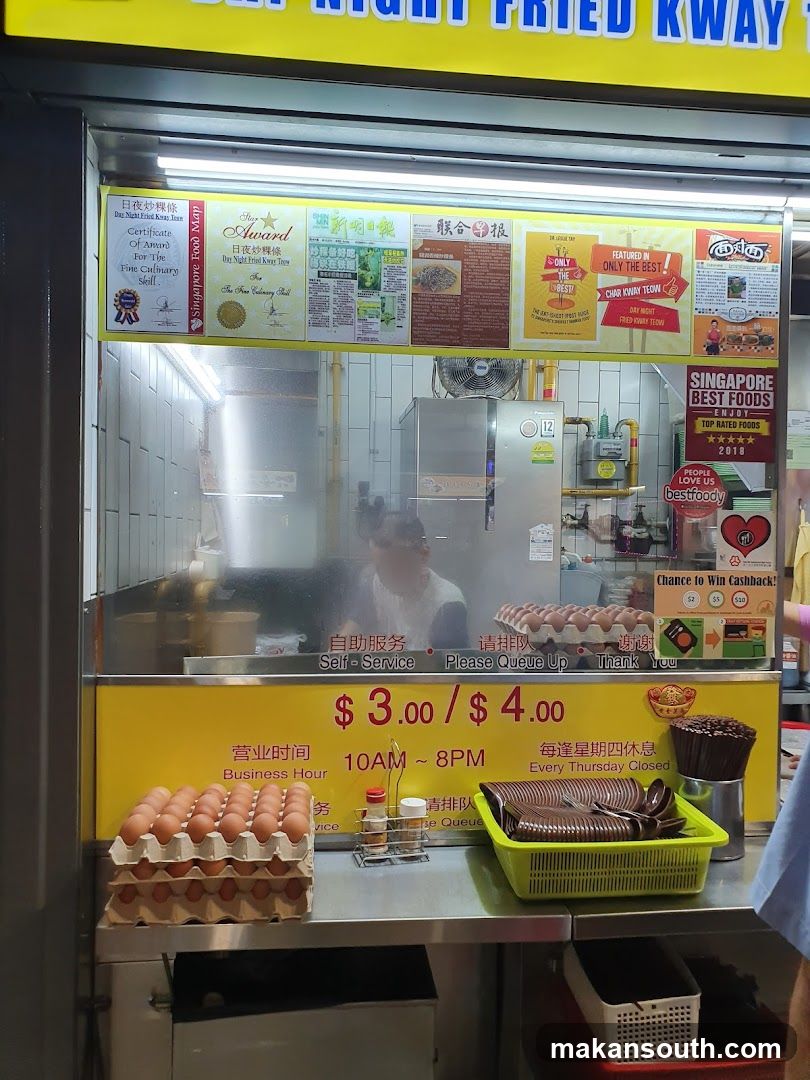 Food Stall Interior View