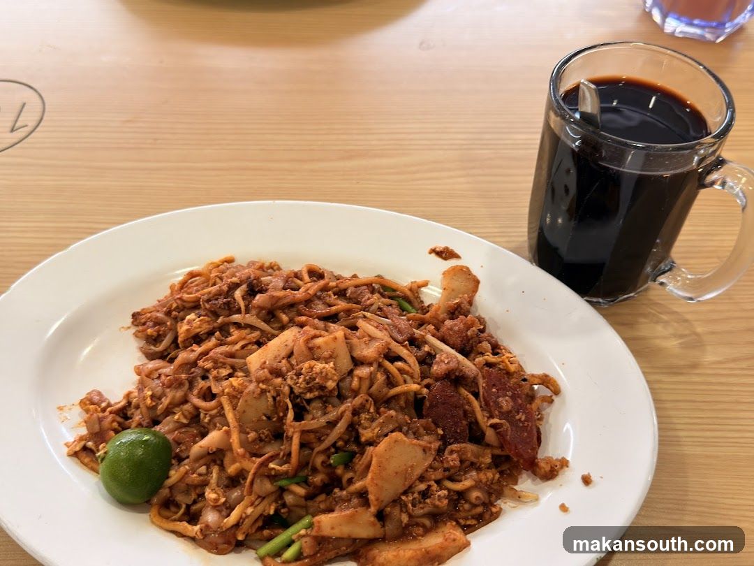 Nasi Lemak or Fried Rice with Coffee