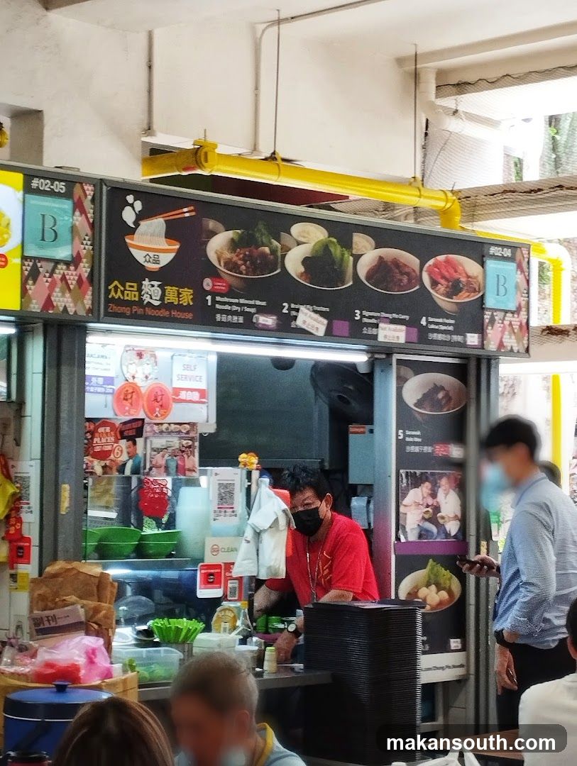 Food Stall Interior View