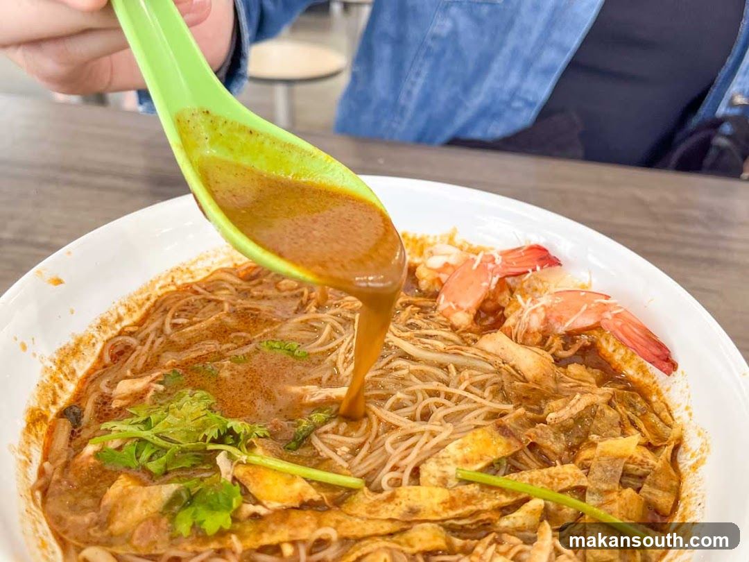 Noodle Soup with Shrimp