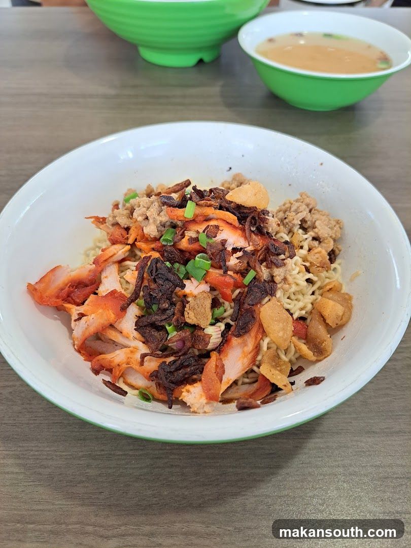 Noodle Dish with Toppings