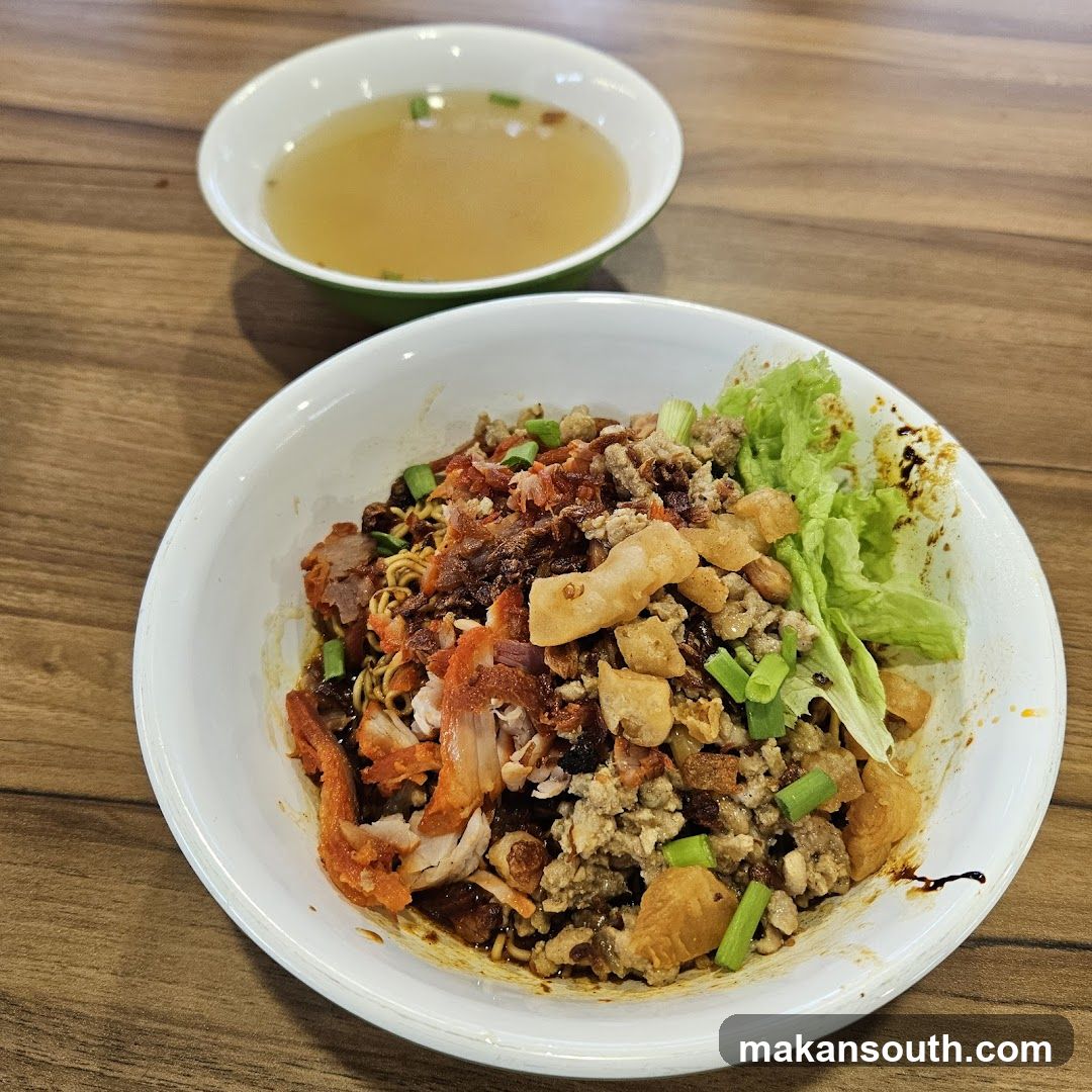 Noodle Dish with Toppings