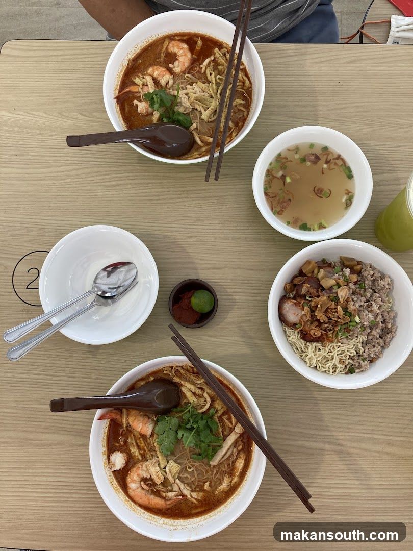 Noodle Meal Spread
