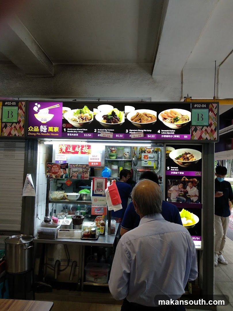 Food Stall Interior View