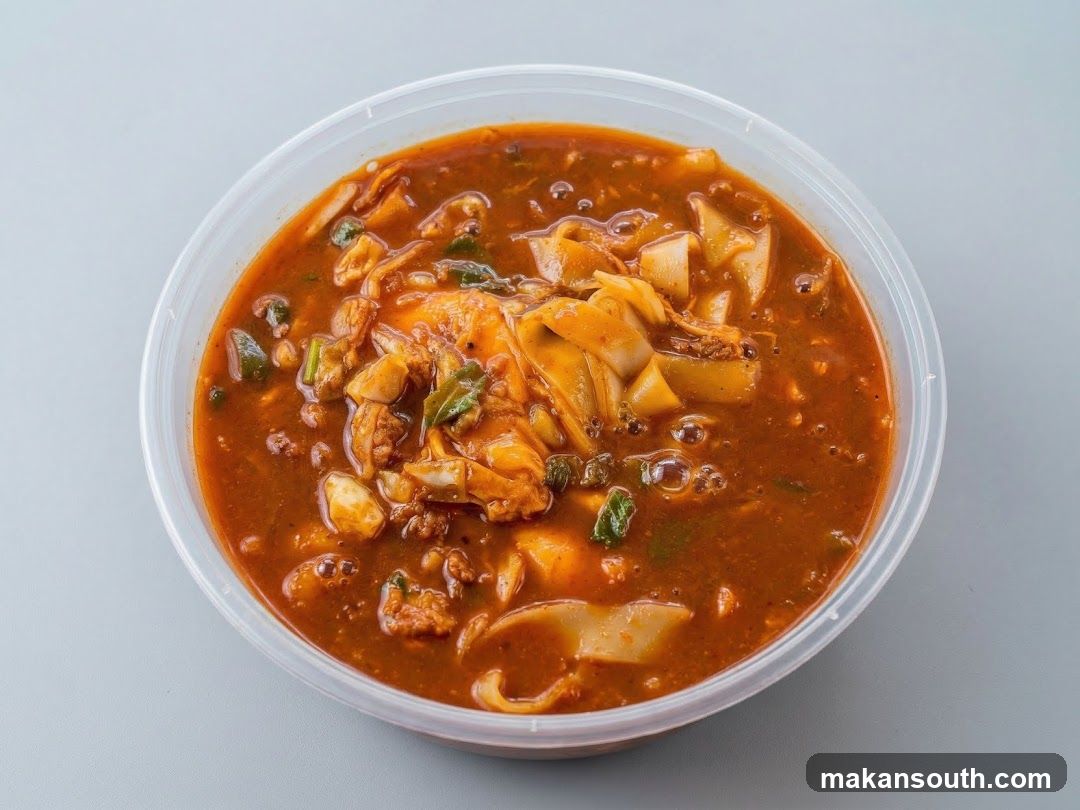 Spicy Stew in Container