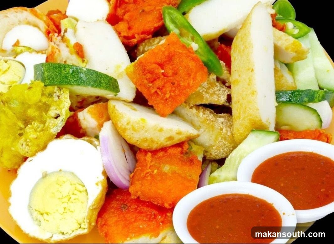 Spicy Fried Fish Salad with Egg and Chili Sauce