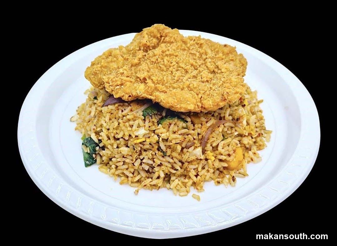 Fried Rice with Chicken Cutlet