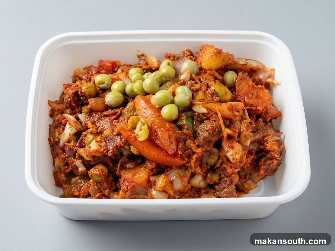Curry Dish in Container