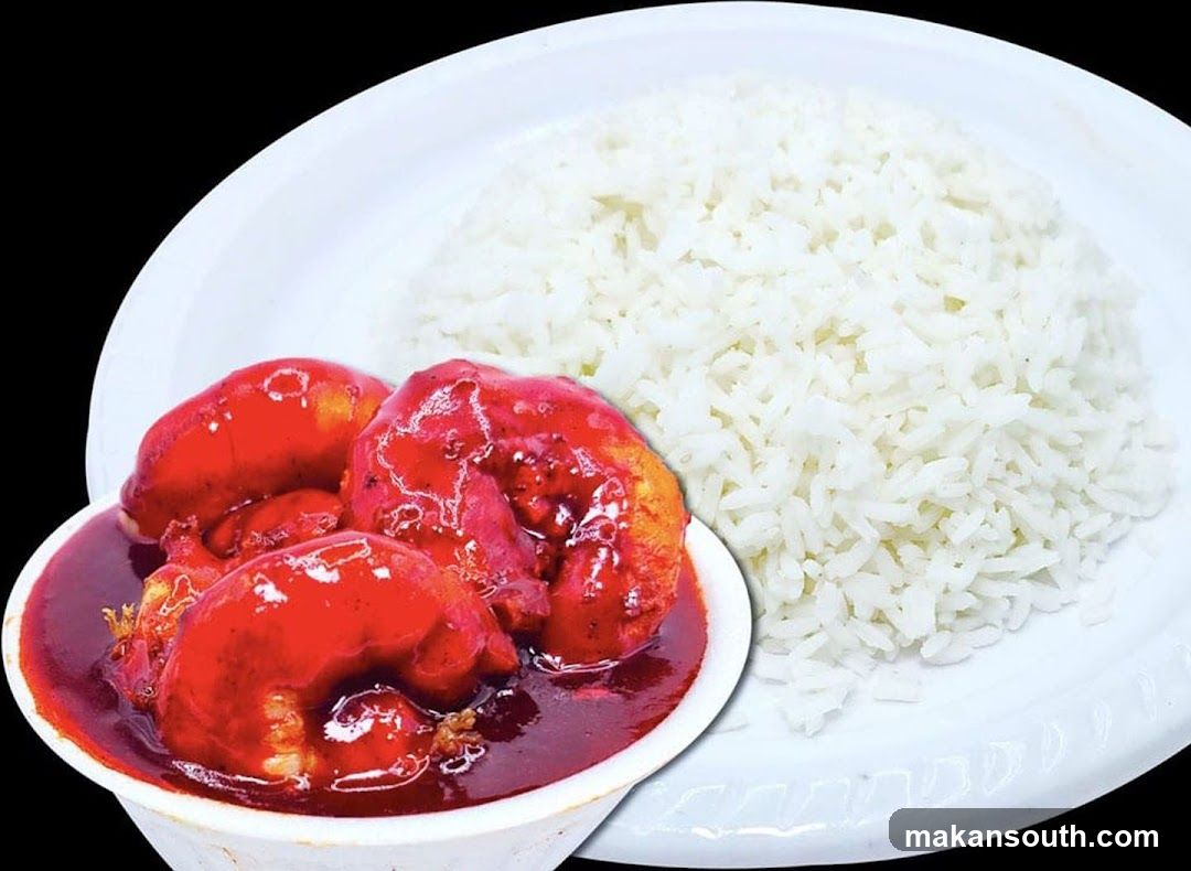 Red Shrimp with Rice