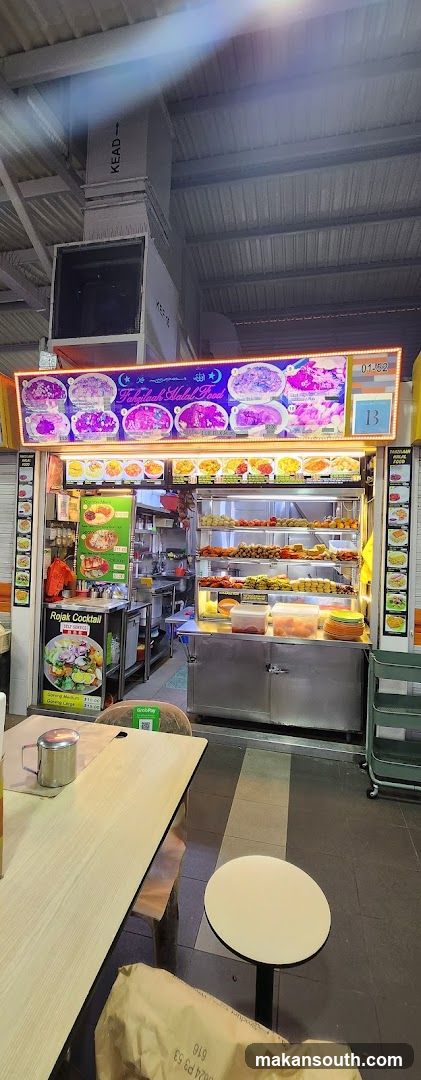 Food Stall Interior View