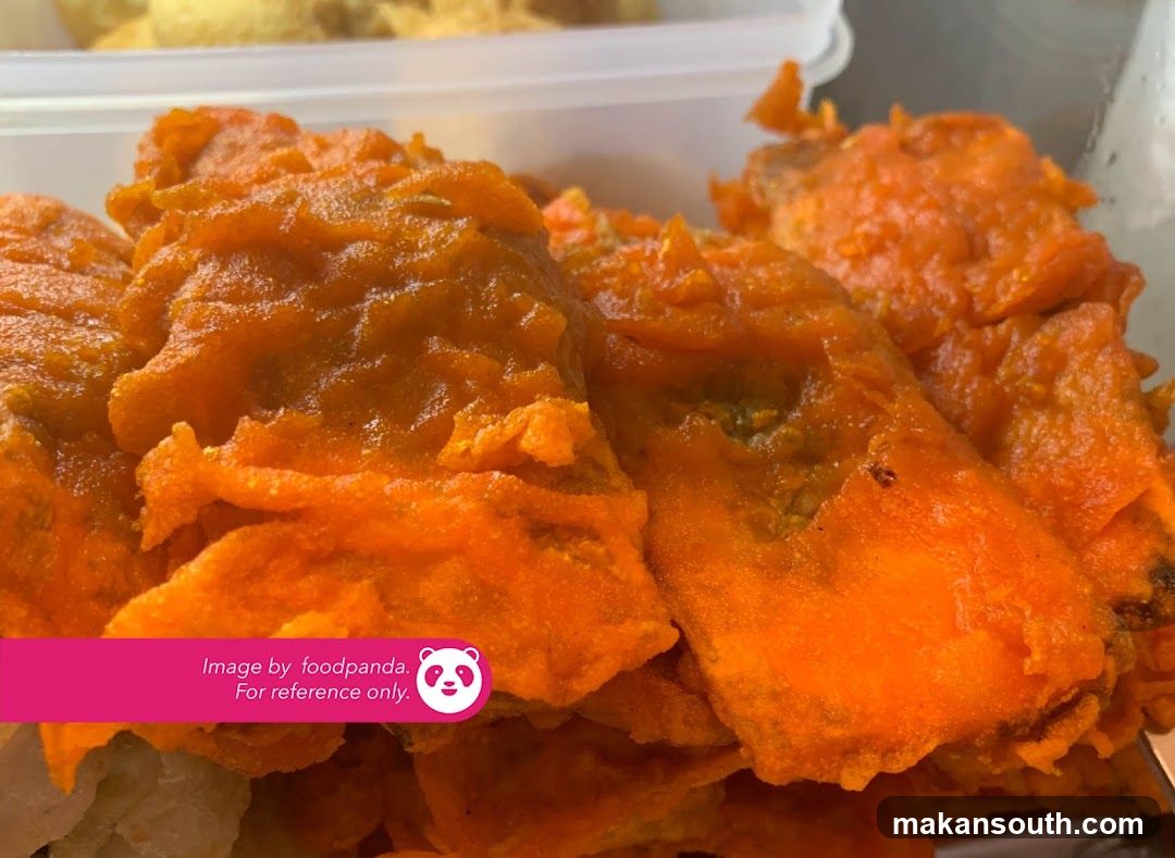 Fried Orange Food Item
