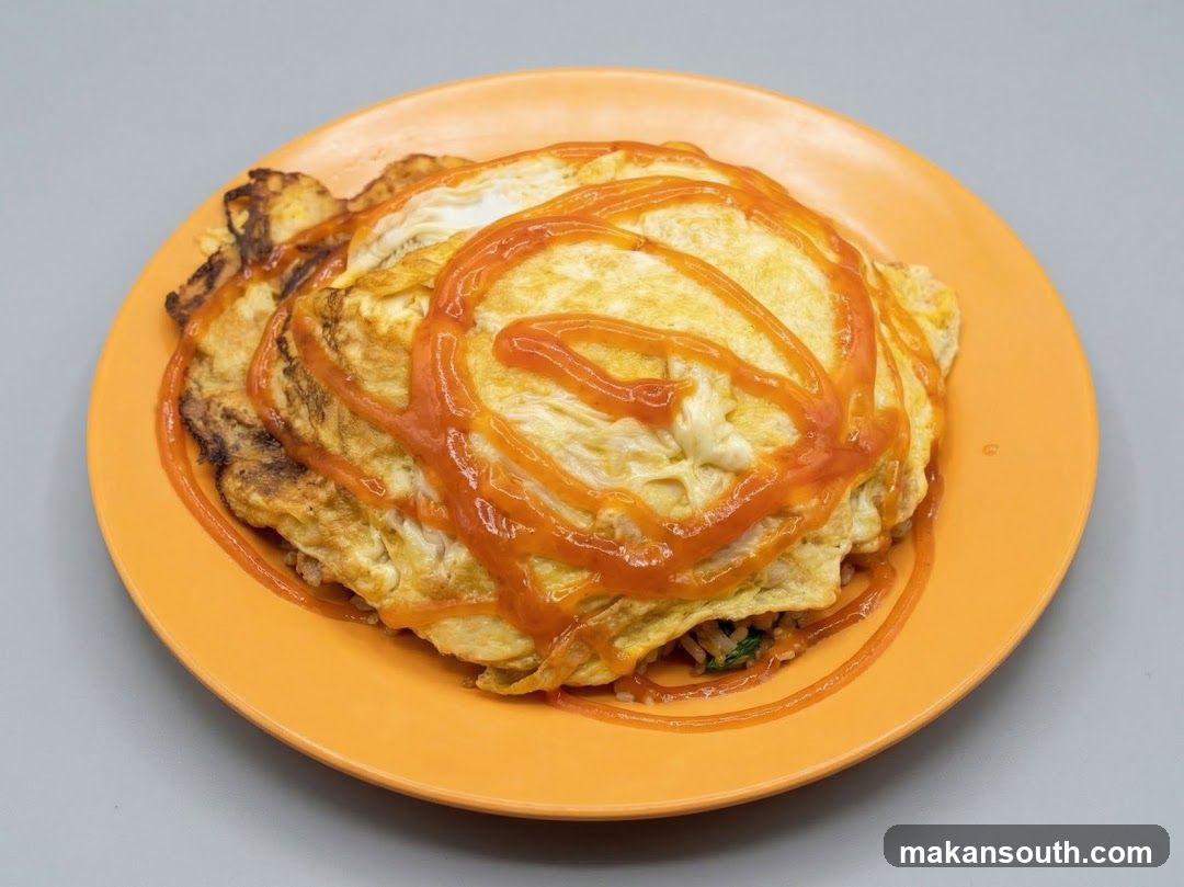 Egg Fried Rice with Sauce