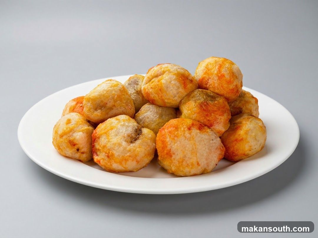 Fried Food on Plate