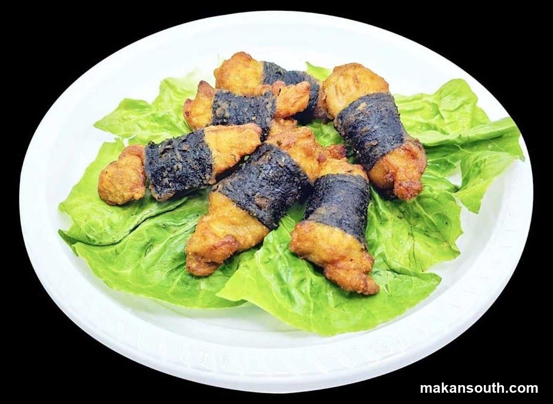 Fried Chicken with Nori Wrap