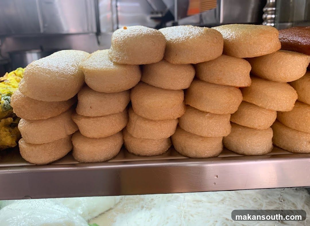 Stacked Fried Dough Puffs
