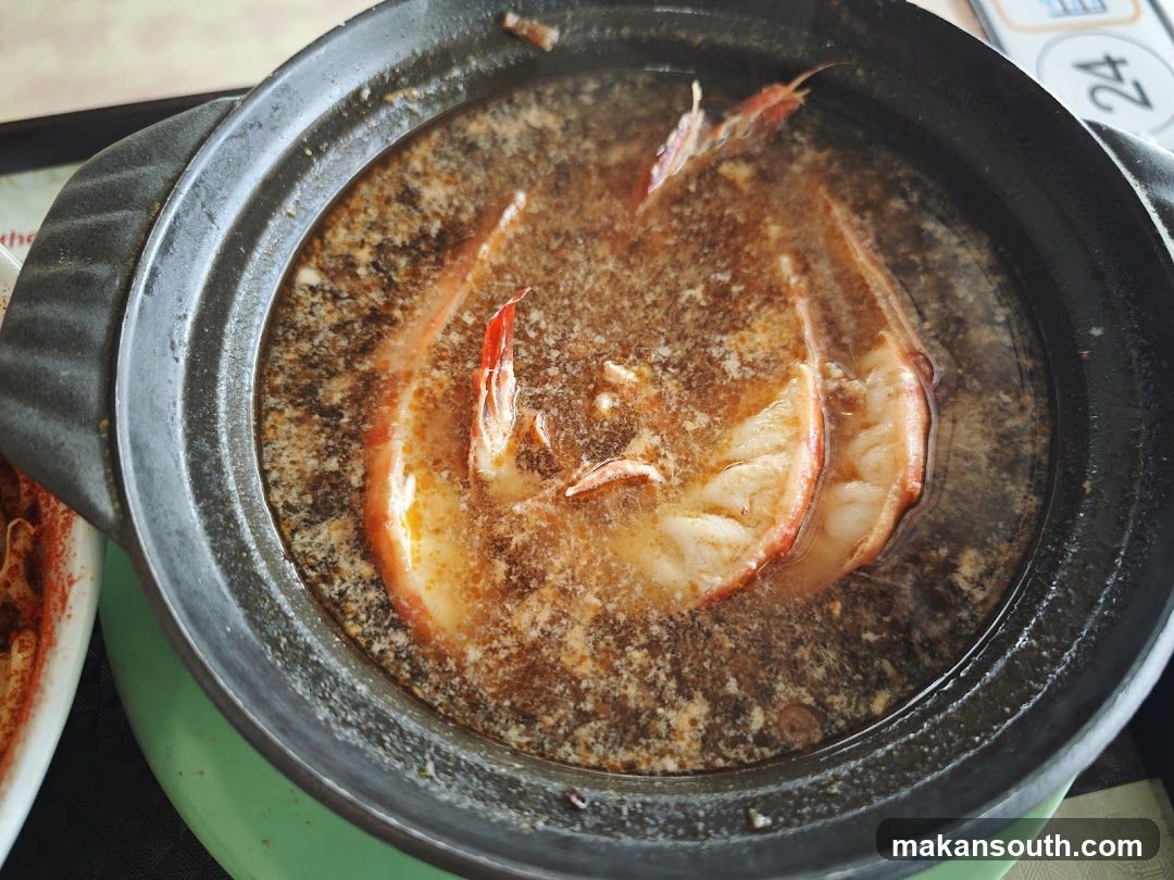 Shrimp in Clay Pot Soup
