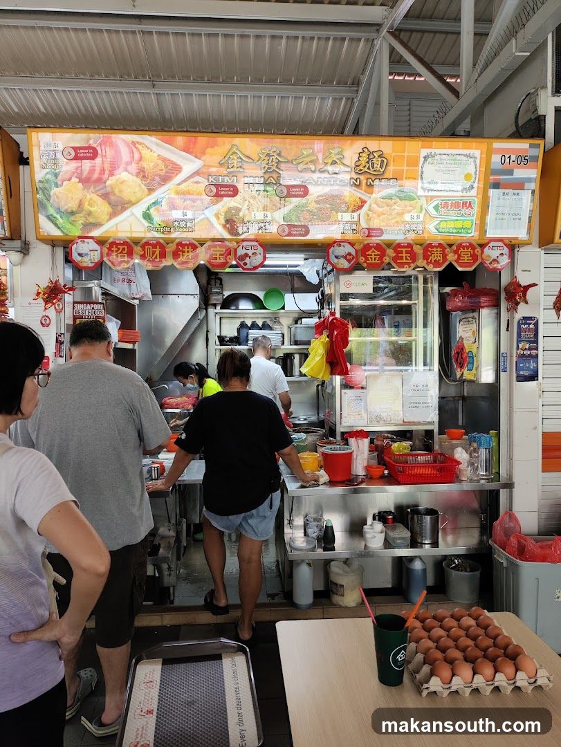 Food Stall Interior View