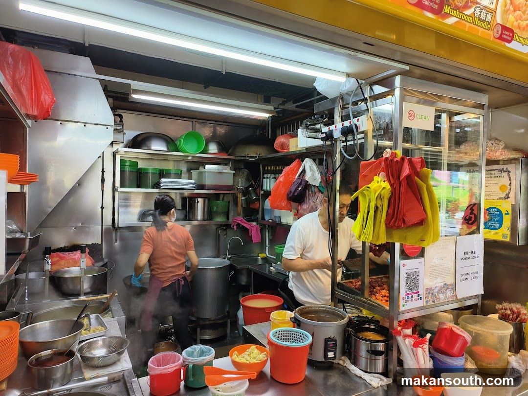 Food Stall Interior