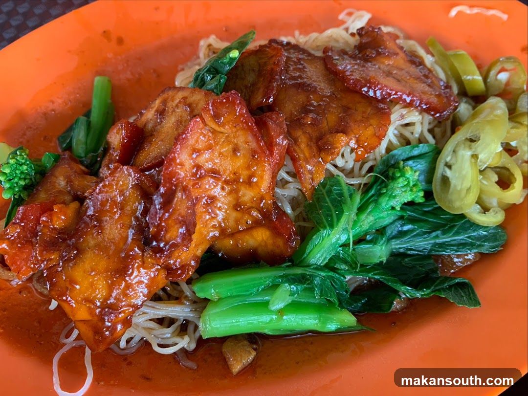 Noodle Dish with Meat and Vegetables