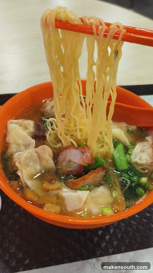 Noodle Bowl with Chopsticks