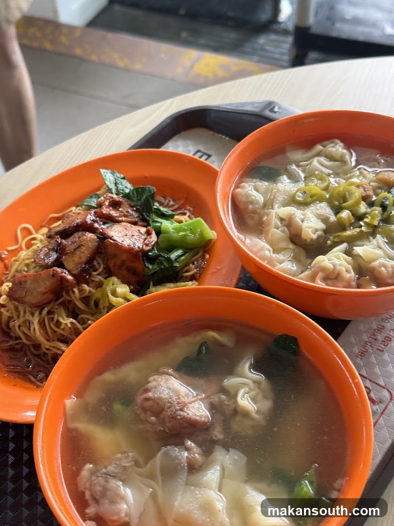 Noodle and Wonton Soup Bowls