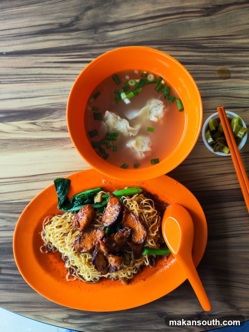 Noodle and Soup Meal