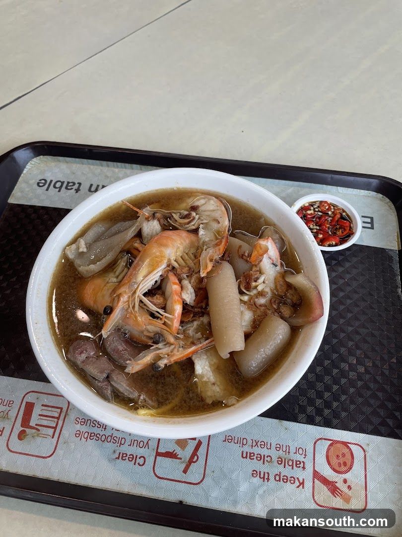 Seafood Soup with Chili