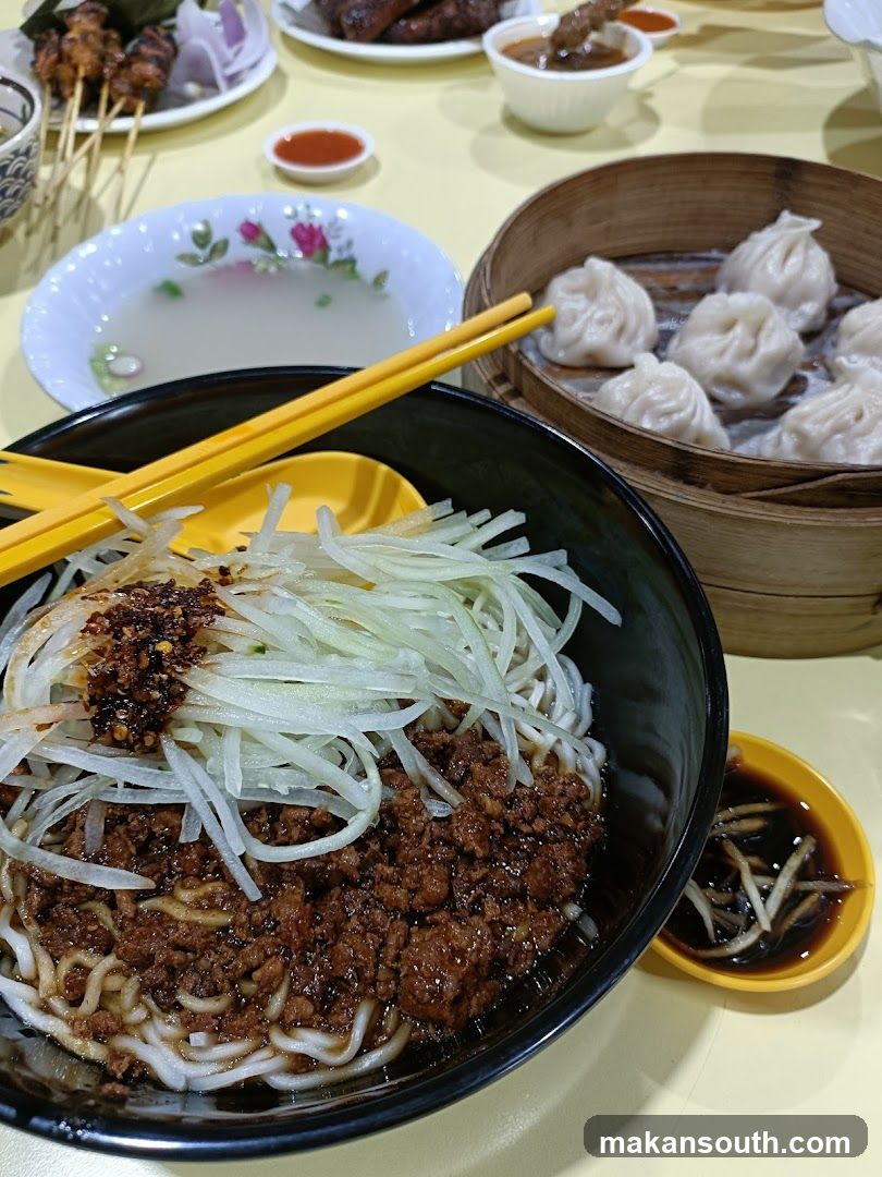 Dining Table with Chinese Cuisine