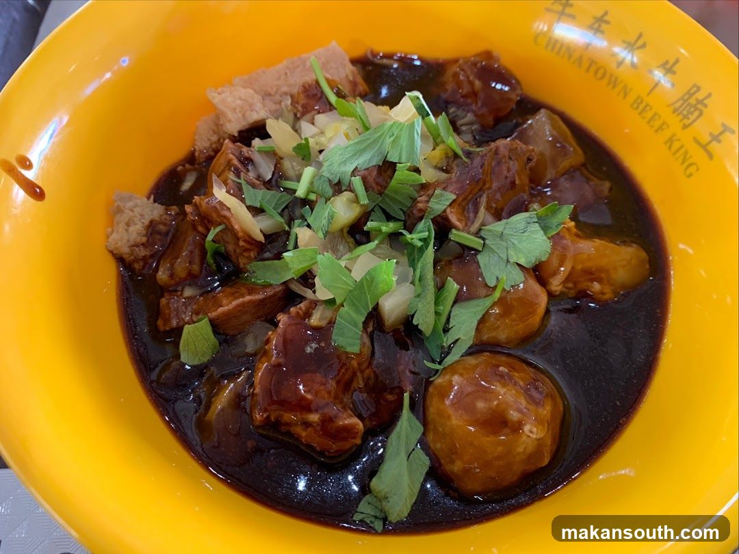 Braised Beef with Tofu and Vermicelli