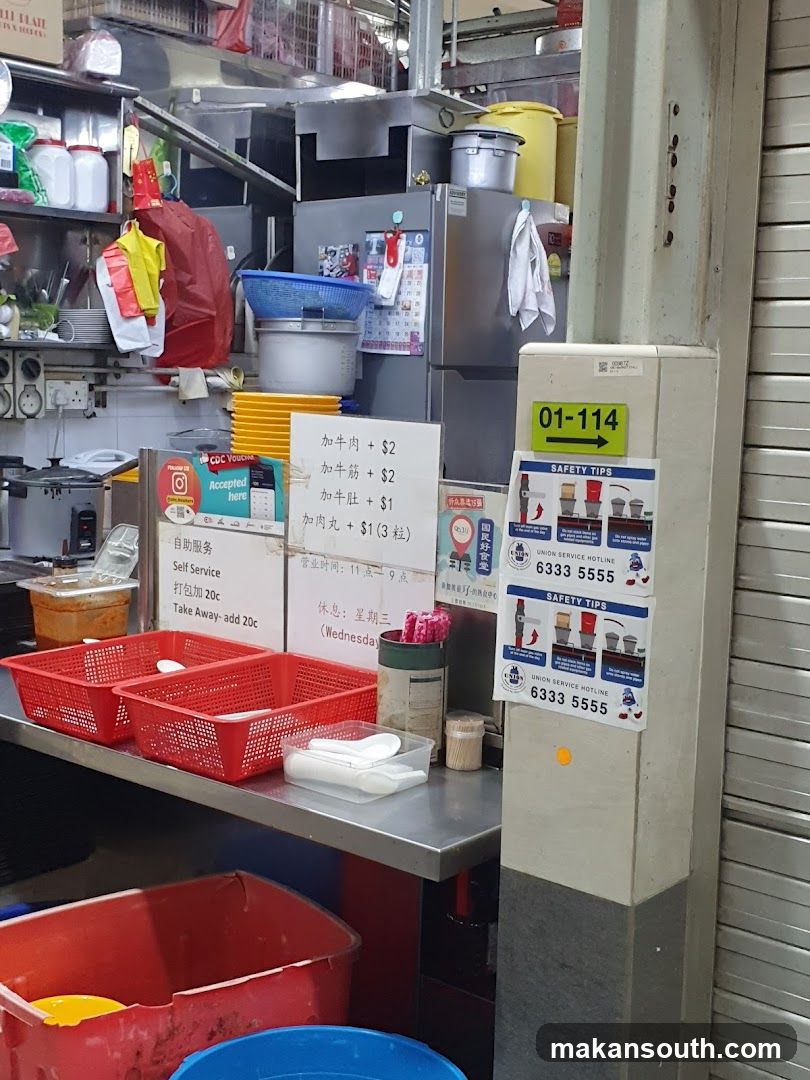 Food Stall Interior