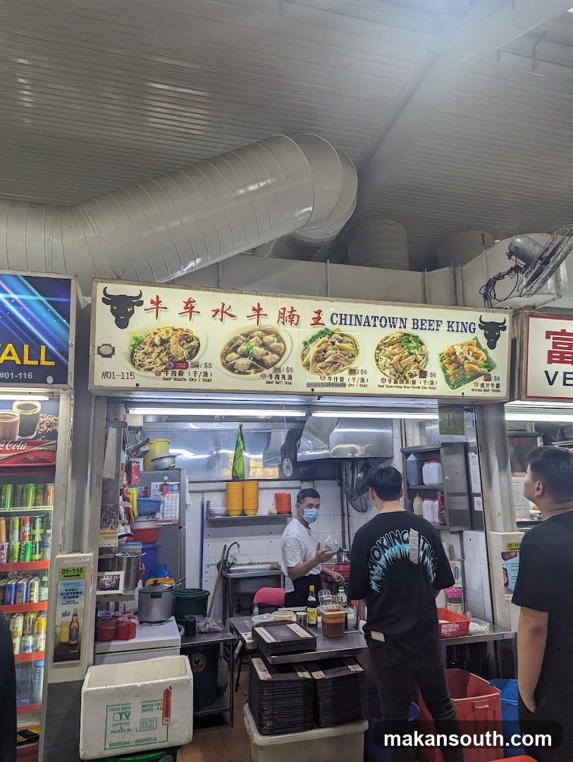 Chinatown Beef King Stall Interior