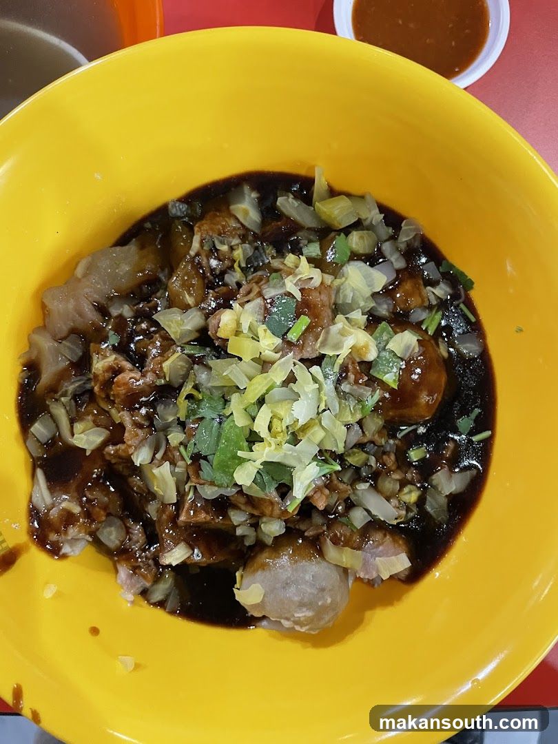 Dish in Yellow Bowl
