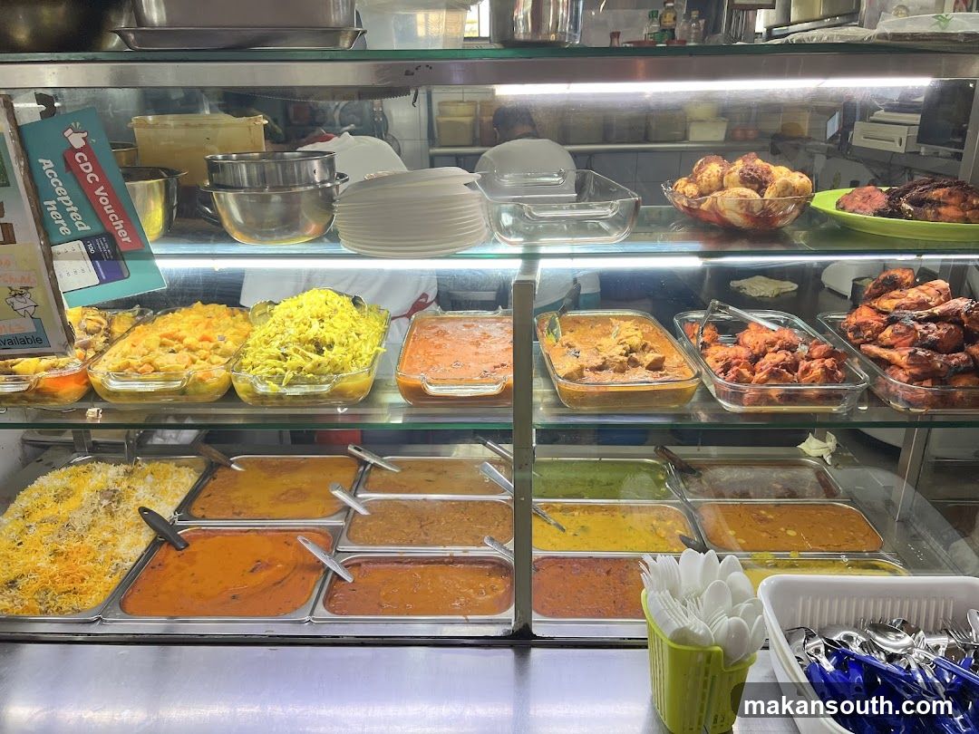 Indian Food Display Case