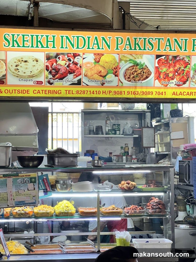Skeikh Indian Pakistani Food Stall
