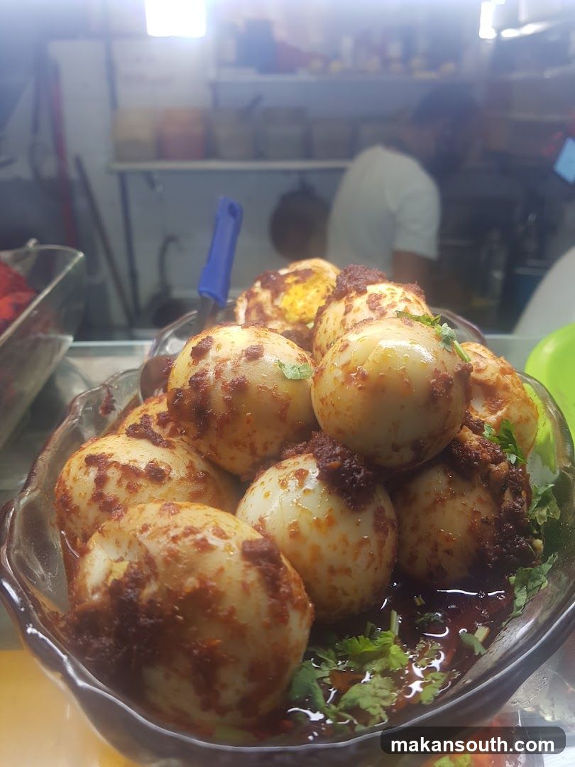 Spicy Boiled Eggs with Chili Paste