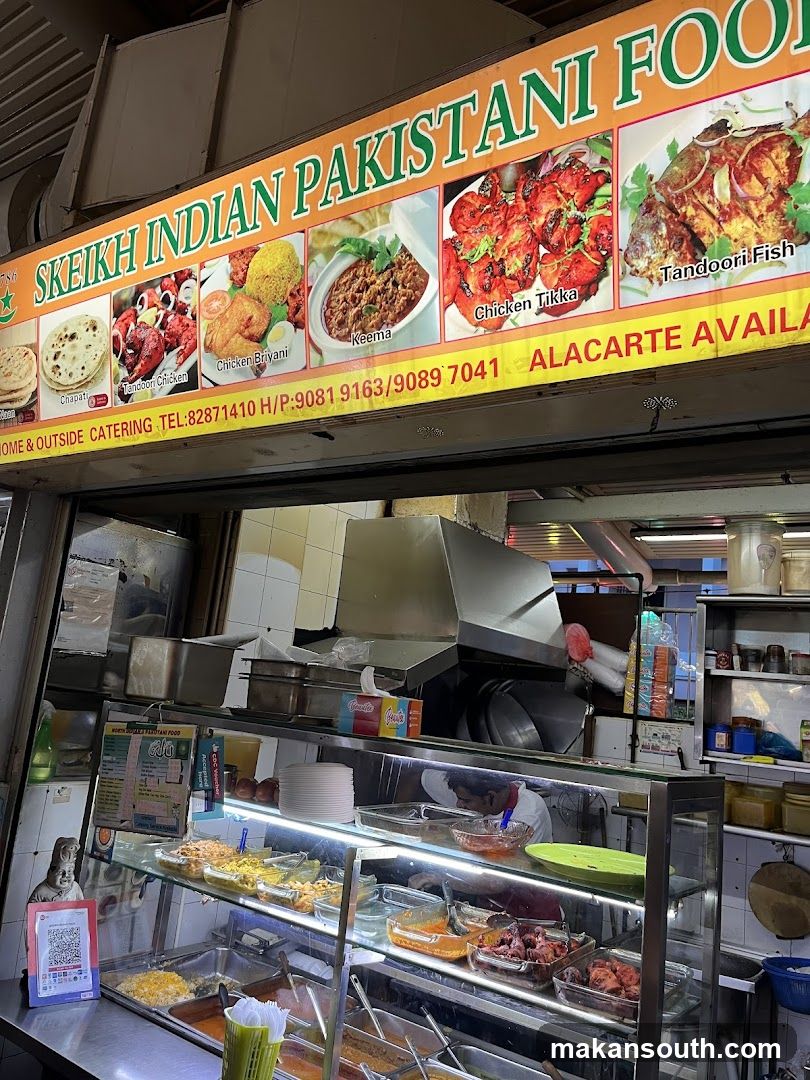 Skeikh Indian Pakistani Food Stall