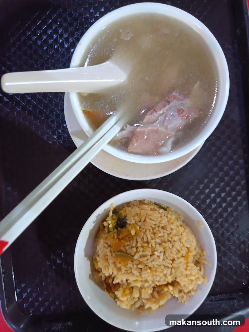 Rice and Soup Meal