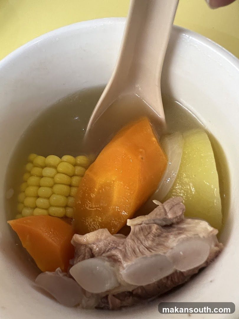 Vegetable and Bone Soup Bowl