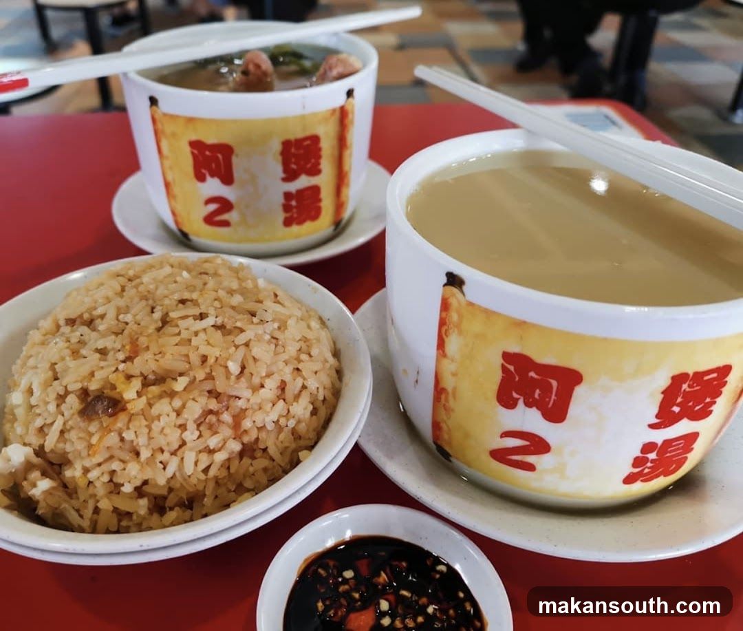 A2 Rice and Soup Meal