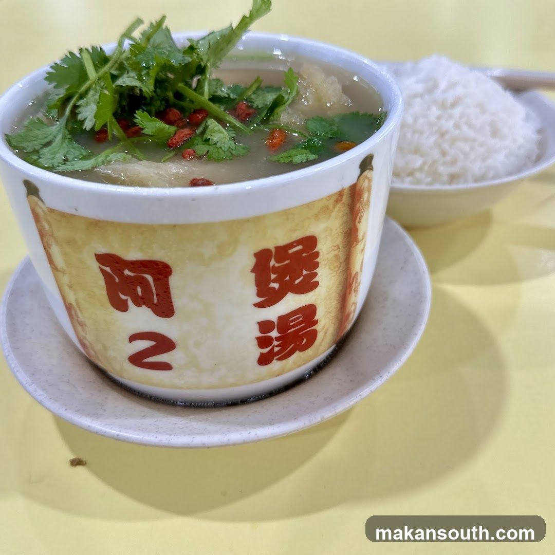 Soup Bowl with Rice