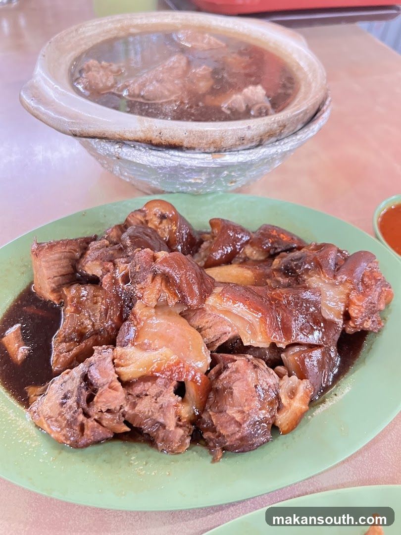 Braised Pork and Soup