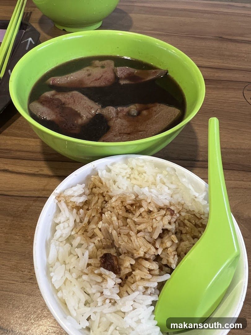 Rice Bowl with Soup