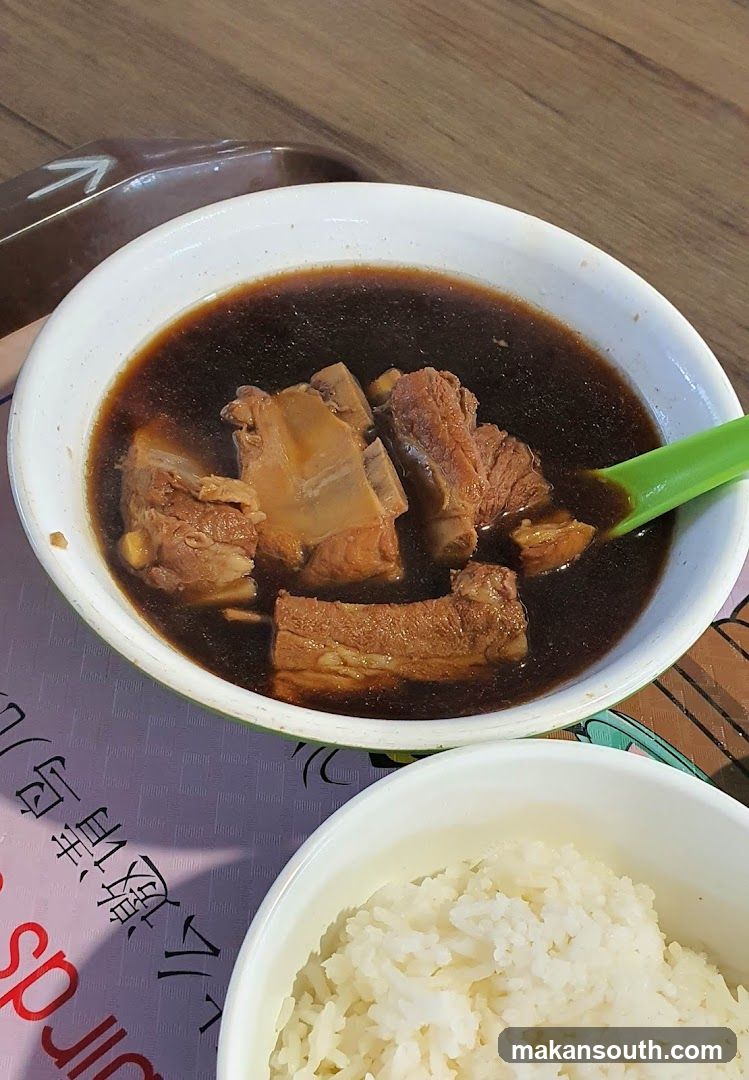 Braised Pork Ribs with Rice
