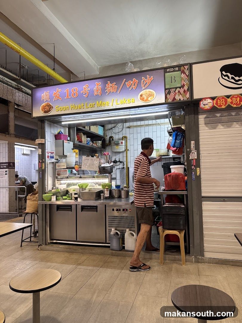 Food Stall Interior View