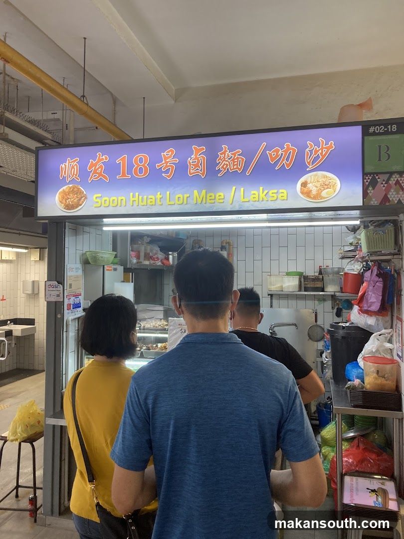 Food Stall Interior View