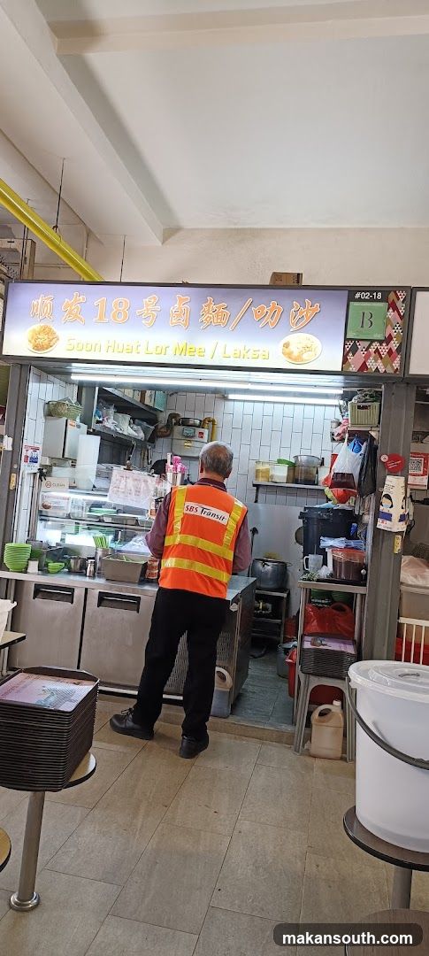 Food Stall Interior View