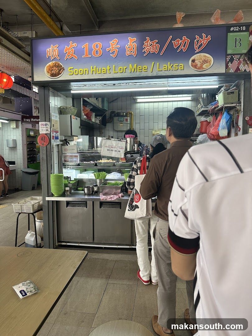 Food Stall Interior View